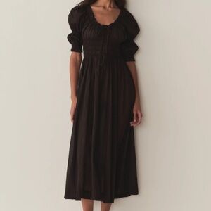 Doen Black Ischia Dress